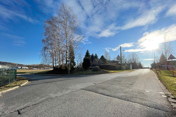 Blick auf das Gwerbegebiet IGP Blick auf das Gwerbegebiet IGP