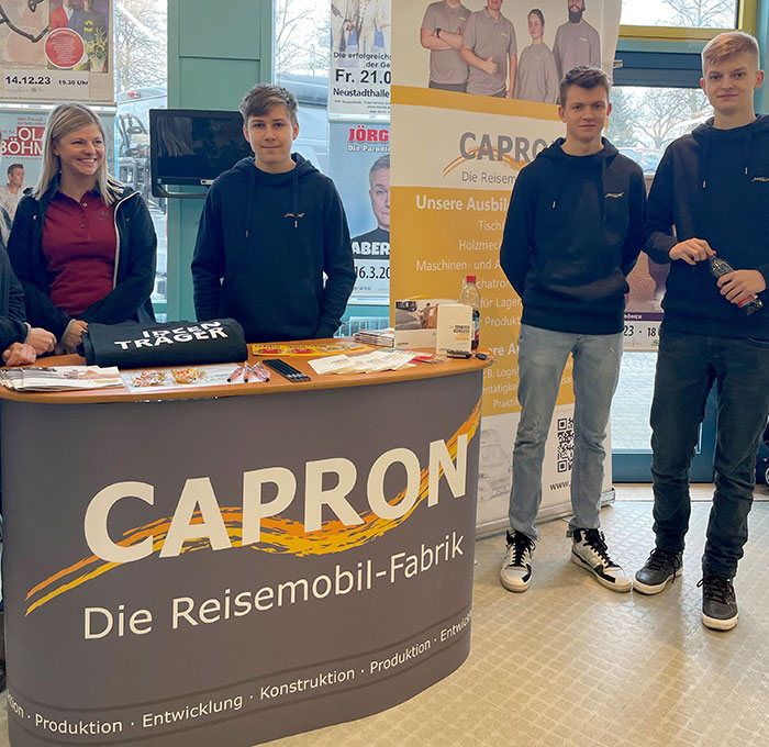 Gewerbemesse Stand Capron 