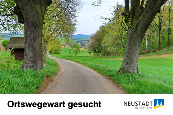 Ortswegewart gesucht