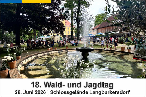 Wald- und Jagdtag im Schlossgelände Langburkersdorf