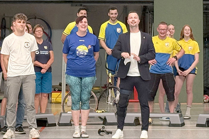 Eröffnung Tambourelli-WM im Sportforum