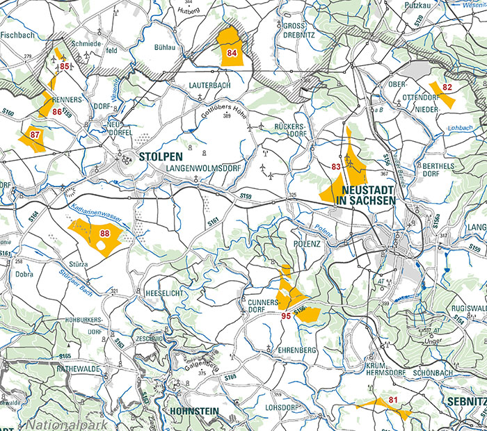 Kartenausschnitt Teilregionalplan Kartenausschnitt Teilregionalplan